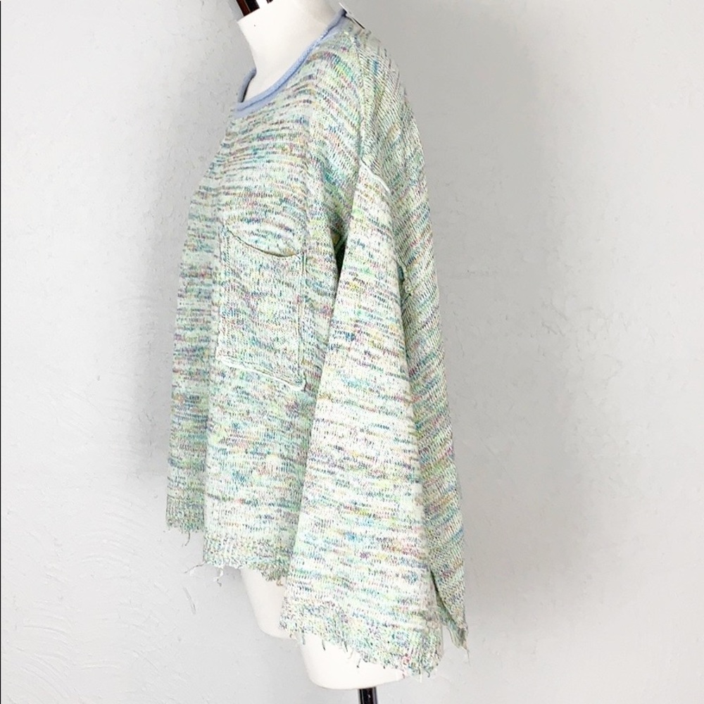 NWT Free People Prism Pullover Spacedye Sweater - Picture 8 of 16